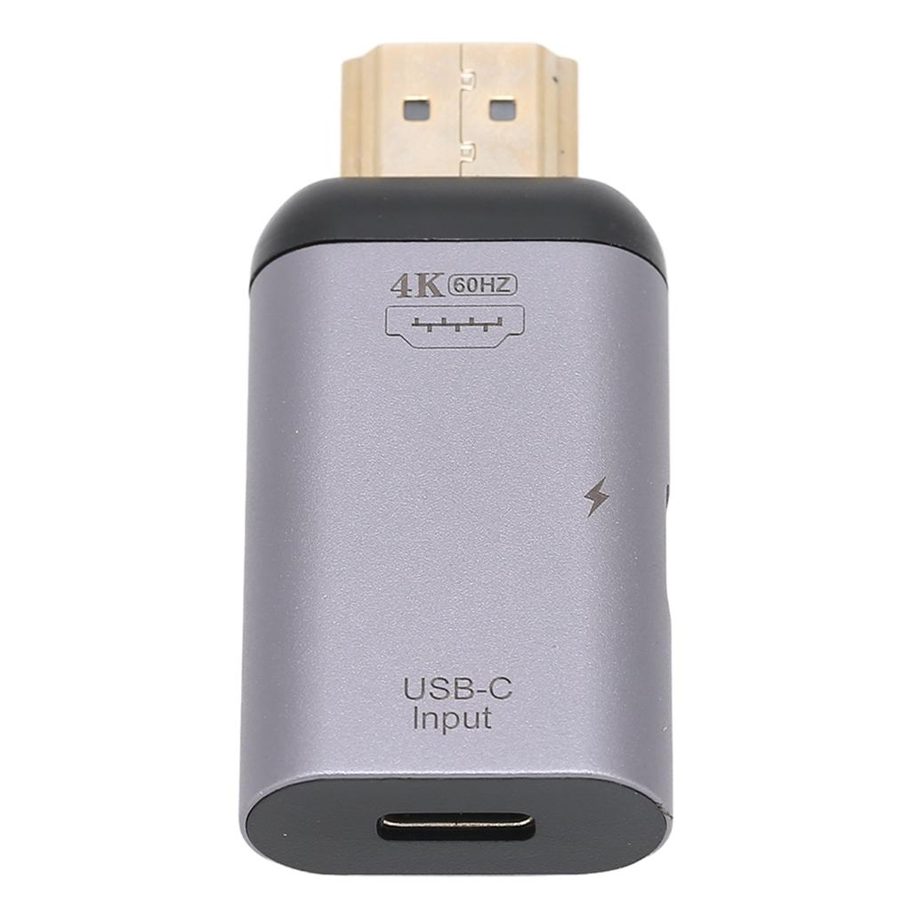 Type C Adapter HD 4K PD 100W Portable Type C Female to Male Gold Plated Adapter Docking Station(TypeC Female to High