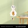 Totoro Ceramic Wind Chime Ornament - Cute Japanese Wall Decor for Girls' Bedroom