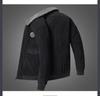 Chaqueta Cárdigan Unisex de Pana con Cremallera y Forro de Terciopelo Plus Otoño/Invierno 2025