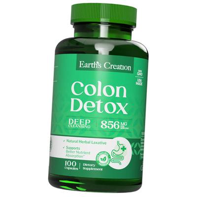 Integratore per la disintossicazione e la pulizia dell'intestino, Colon Detox, 100 capsule (71604012)