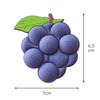 1pc Cute Creative Grape Pea Fridge Magnet Acrylic Suction Refrigerator Stickers  3D Cute Fruit Particles Sticker Home Decoration
