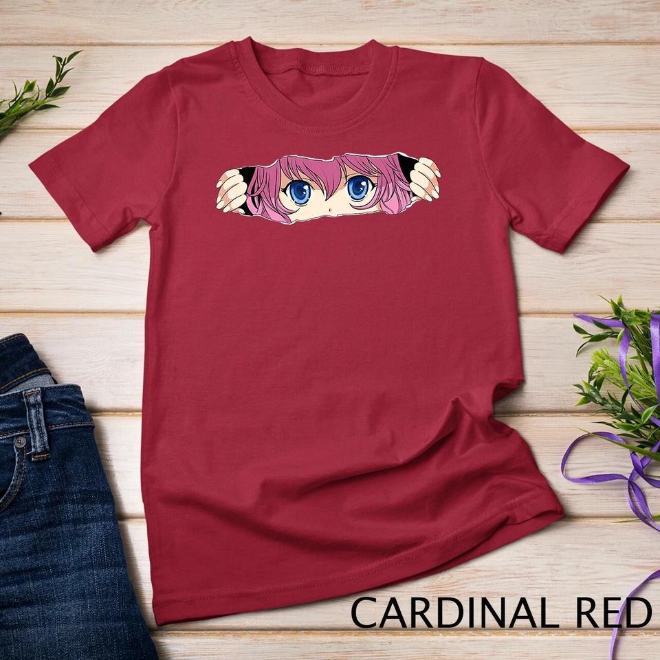 Cool Anime Eyes Anime Lover Gift print Graphic Novel T-Shirt Unisex T-shirt 2 S