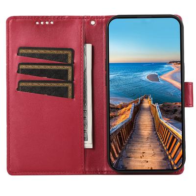 DF-06 Pentru Realme 12 Pro 5G/12 Pro+ 5G Husă Portofel Piele PU Linii Imprimate Husă Telefon Flip