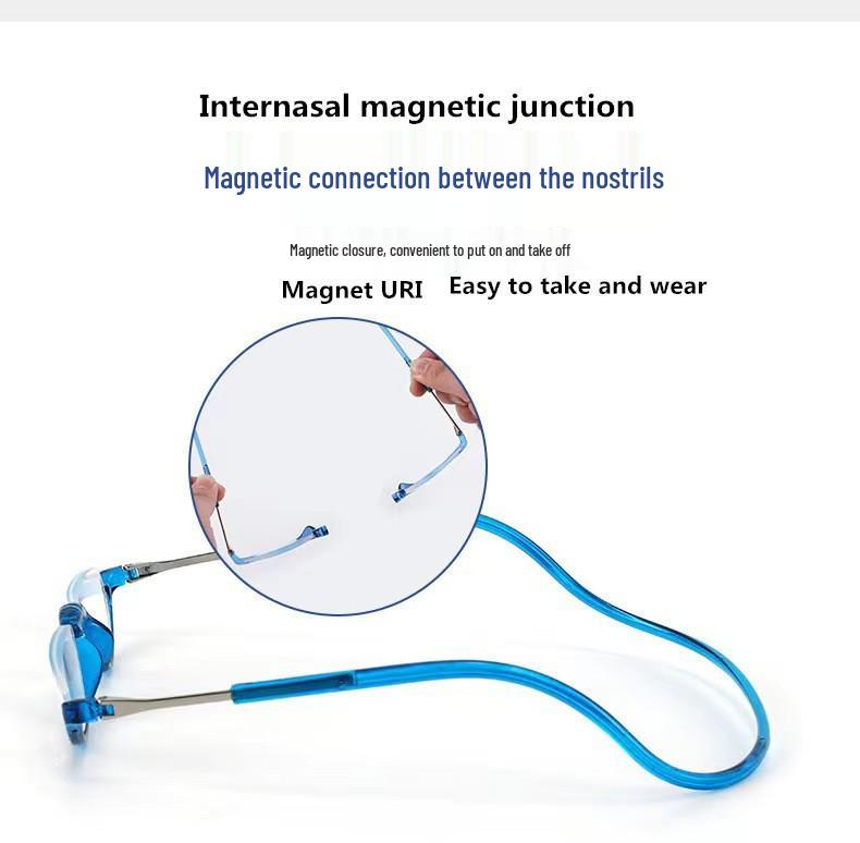 New High-Definition Half-Frame Magnetic Reading Glasses