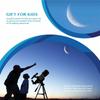 150X Refractive Space Telescope Outdoor Travel Professional Astronomical Telescope Monocular Spotting Scope w/ Tripod