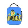 Invinci-bles Animated Insulated Lunch Bag High Capacity Lunch Container Thermal Bag Tote Lunch Box College Picnic Food Bag