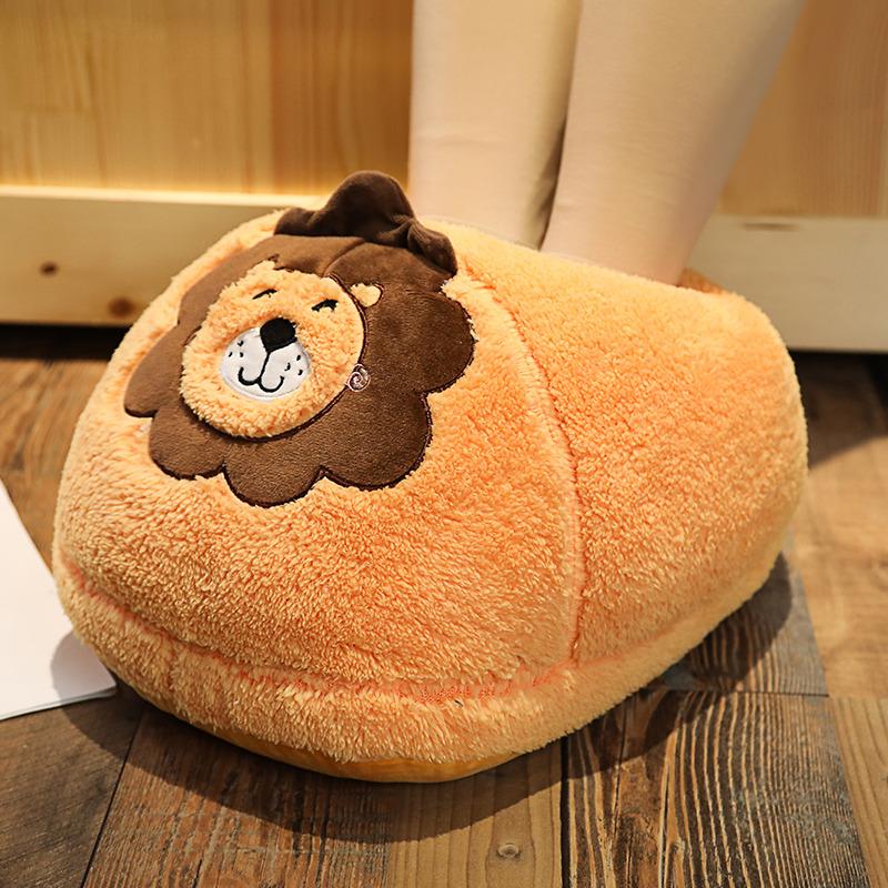 plush toy stuffed Animal Unicorn cushion hand warmer Pig Dinosaur foot warmer pillow