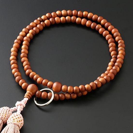 Kyoto Buddhist Altar Hayashi Soto Zen Buddhist Prayer Beads, Shoumei (Women's), Formal Style [Prayer Beads Bag Set] SW-094, Kyoto