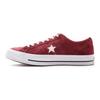Converse One Star Suede Ox Deep Bourdeaux Unisex Sneakers Red White 158370C