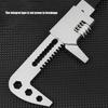 F Type Large Opening Manual Spanner Wrench Adjustable Hand Wrench Multifunction Spanner Plumbing Wrench