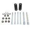 Car Front Door Hinge Bushing Repair Kit with Spring Aluminium for C1500 C2500 C3500 K1500 K2500
