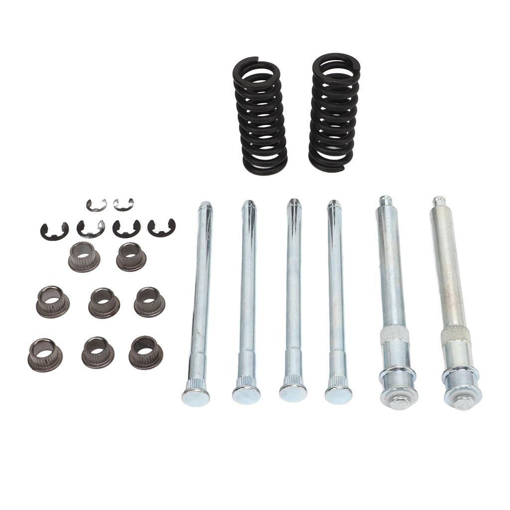 Car Front Door Hinge Bushing Repair Kit with Spring Aluminium for C1500 C2500 C3500 K1500 K2500