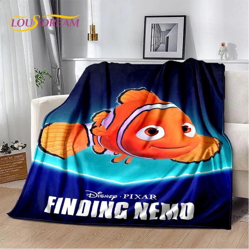 29 Style Cute Finding Nemo Cartoon Sea World Blanket,Flannel Soft Throw Blanket for Home Bedroom Bed Sofa Picnic Office Kid Gift