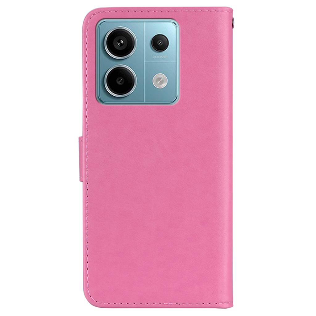 For Xiaomi Redmi Note 13 5G Leather Phone Case Flip Wallet Cover Shiny Rhinestone