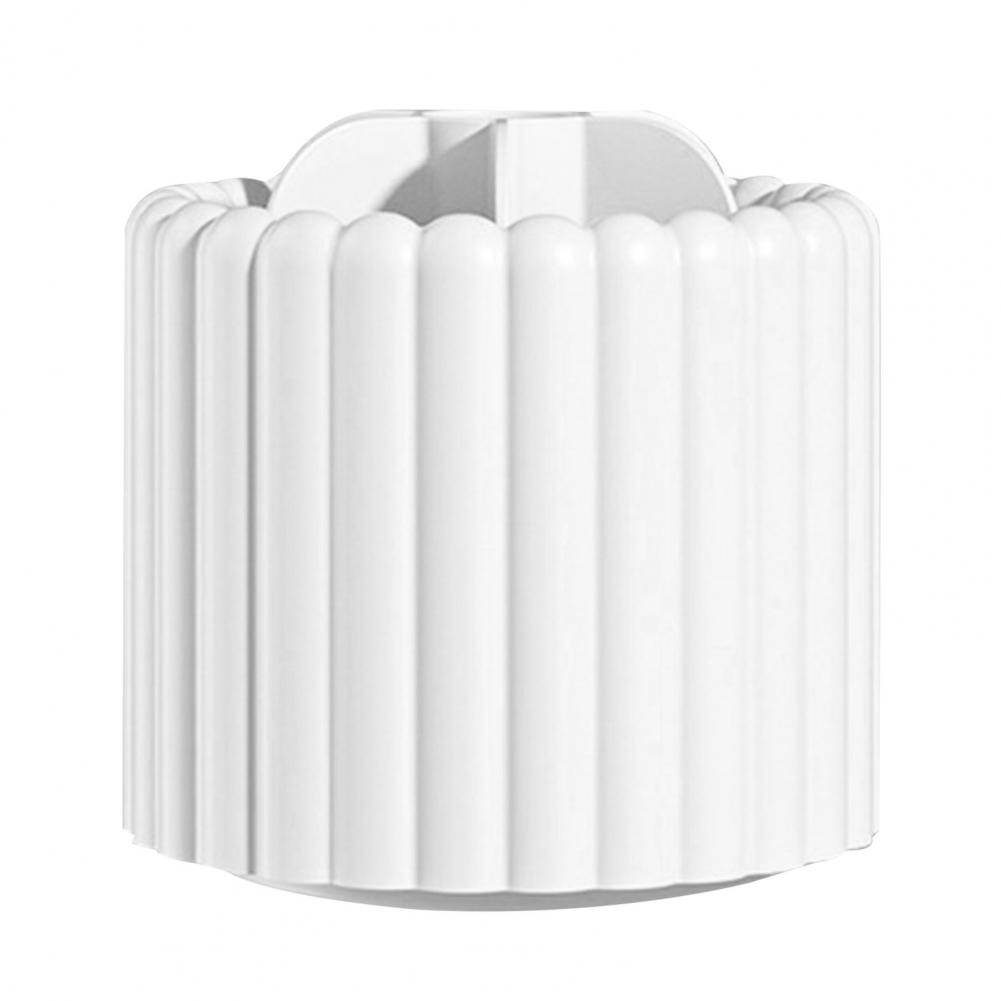 

Makeup Brush Holder 7 Slots Rotary Make Up Brush Organizer Removable Spinning Pencil Ruler Storage Tube Pen Holder for Vanity Dr белый