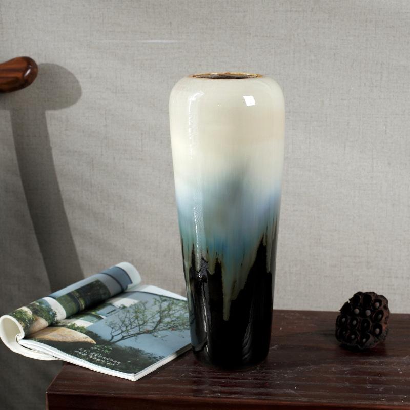 XIAOZHEN jarrón Jarrón encimera jarrón cerámico florero Flor floración Seca Flor Sala de Estar Dormitorio Oficina Oficina de Escritorio