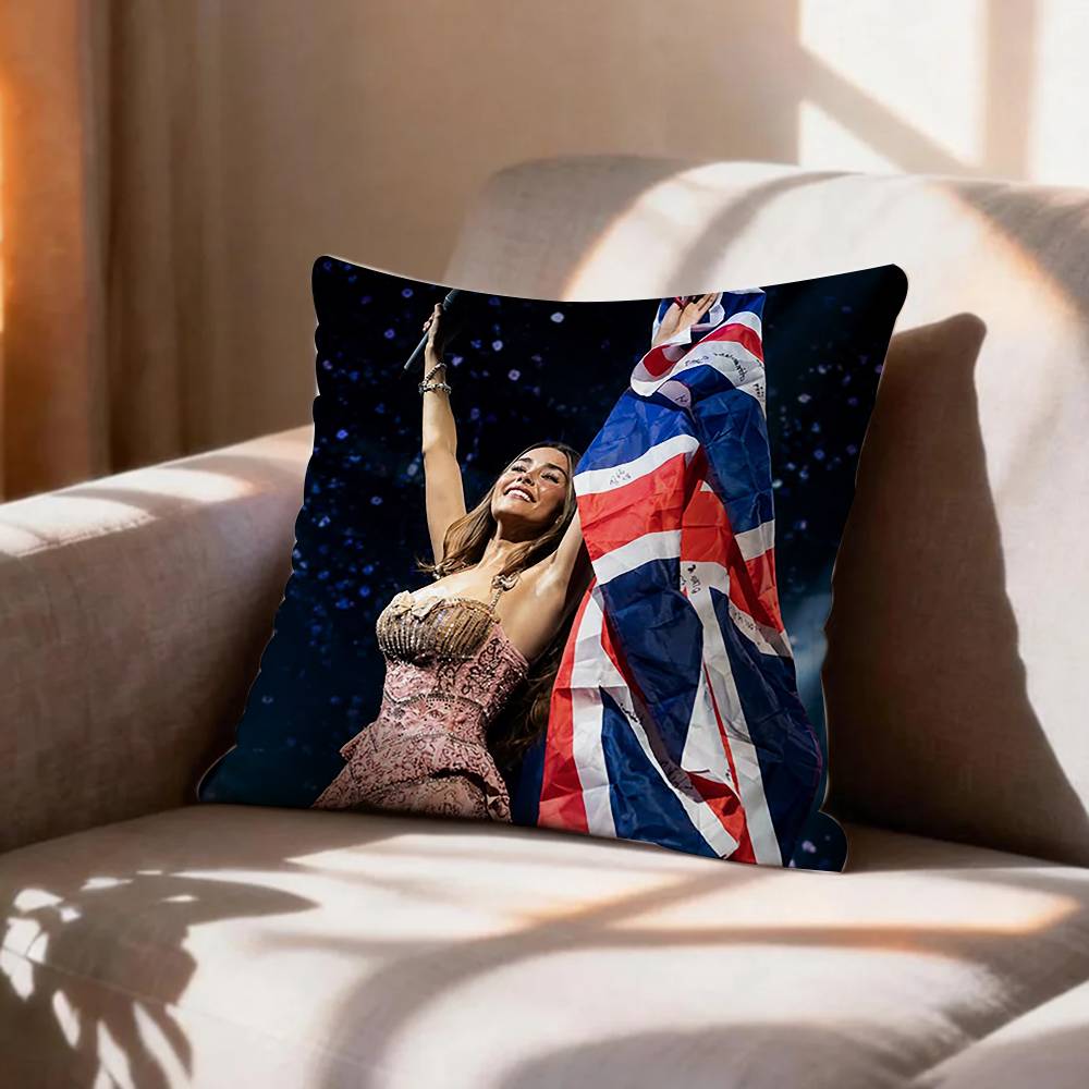 COOL SINGER MMadison Beer Pillow Case Pattern Printed Pillowcase For Living Room Sofa Cushion Cover