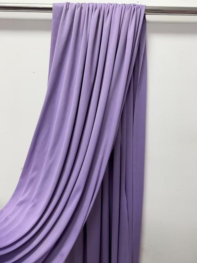 Matte Seiden-Stretch-Stoffe für Hochzeitsvorhänge und Hoteldekoration