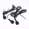 1/3/5Pcs Waterproof Extension Cable For Solar Panel 2Pin Led Connector Male 2 Meters Black 2Pin Plug Connector Wire