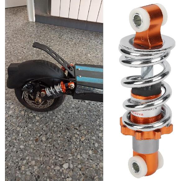 Motorcycle Shock Absorber, 125mm/4.92in 400lb Damping Universal Rear Shock Absorbers Replacement Rear Shock Damper Rear Suspension Strut for 125mm