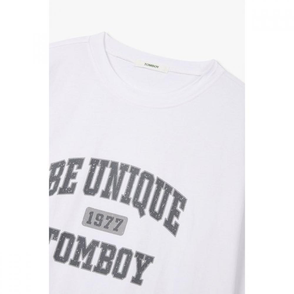 STUDIO TOMBOY VinTage LeTTering Graphic T shirT  9176222990 