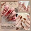 20 Colors Gel Nail Polish Kit with LED Lamp, Nail Drill, Base&Top Coat, Files, Rhinestones Full Set