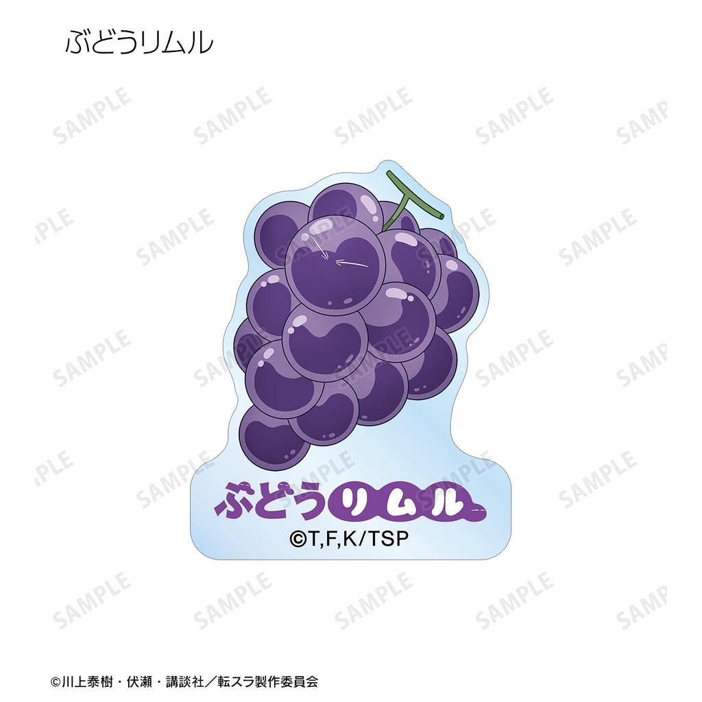 That Time I Got Reincarnated as a Slime Trading Local Slime Rimuru Acrylic Stickers Central Box of 9 Ver.