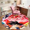 DRAGON BALL Print Round Rug, Washable Floor Carpet, For Entryway Dorm Laundry Room Office Study, Home Decor Birthday Christmas Gift