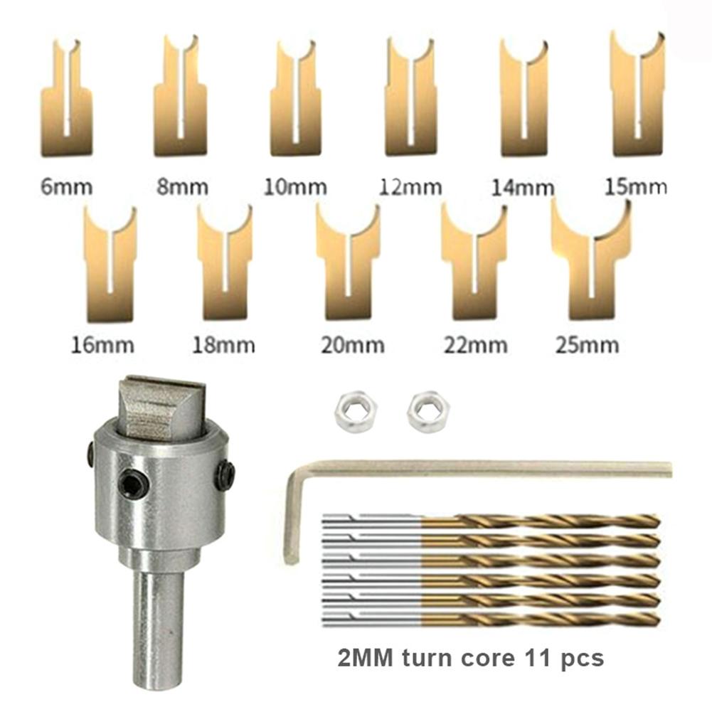 Wooden Beads Making Machine Kit Beads C-shaped Drill Bit Milling Cutter DIY Hand Crafts Bead Maker Planer Woodworking Tool