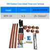 10KV Thickened Heat Shrink Cable End Cap for Three-Core Indoor/Outdoor WSY25-400 Applications - Heat Shrinkable Sleeve Cable Accessory