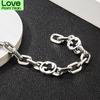 European And American Popular  Sterling Color Bracelets Letter Bracelets Stylish Stylish Men And Women Couple BraceletFashion Bracelets