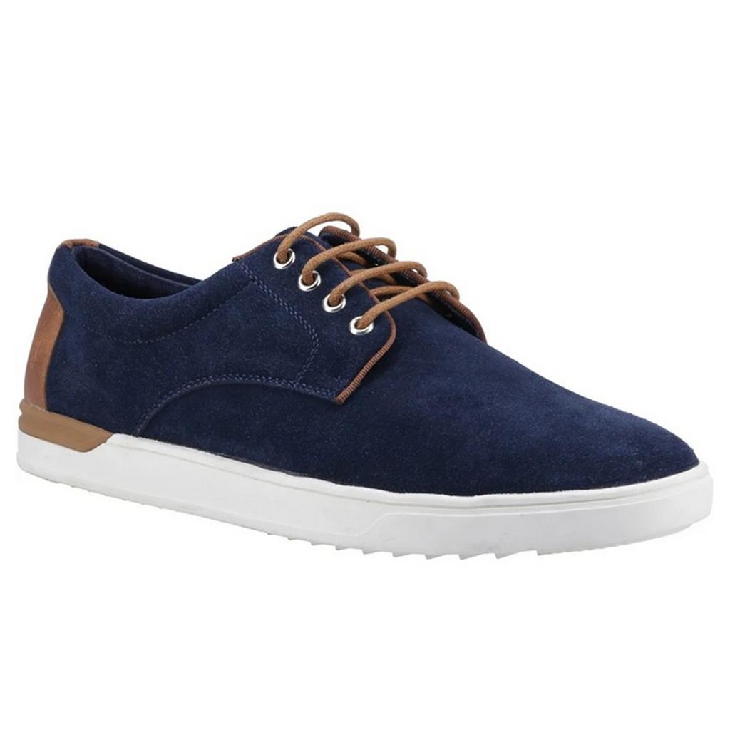 Hush Puppies Mens Joey Suede Lace Up Trainers