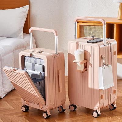 Yongsheng 20" Women's Trolley Case with Password Lock and Customizable Front Pattern