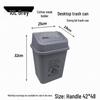 R4 Durable 15-Year Yellow Hospital Waste Bin with Lid - Large Capacity