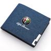 2026 Hot Alfa Romeo For Alfa Romeo 4C 159 Spider Giulia 156 Tonale Mito 147 GT 166 Car Men's Leather Wallet motor vehicles Card BU4