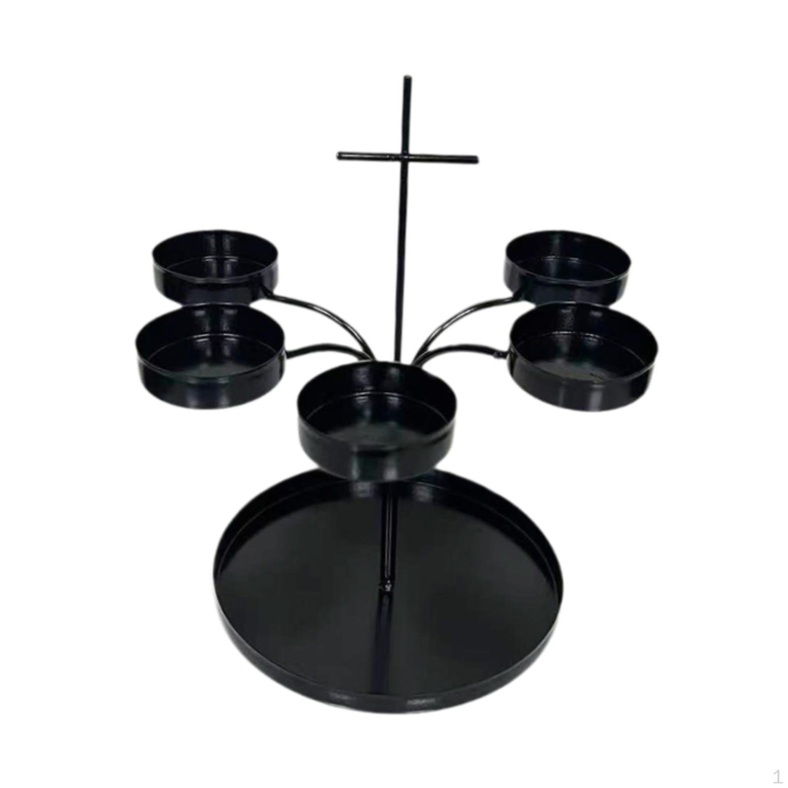 Железный Подсвечник Настольный Орнамент Свеча Подсвечник Стойка для Рабочего Стола Гостиной