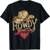 Western Cowboy Geburtstagsparty Howdy Cowboy T-Shirt