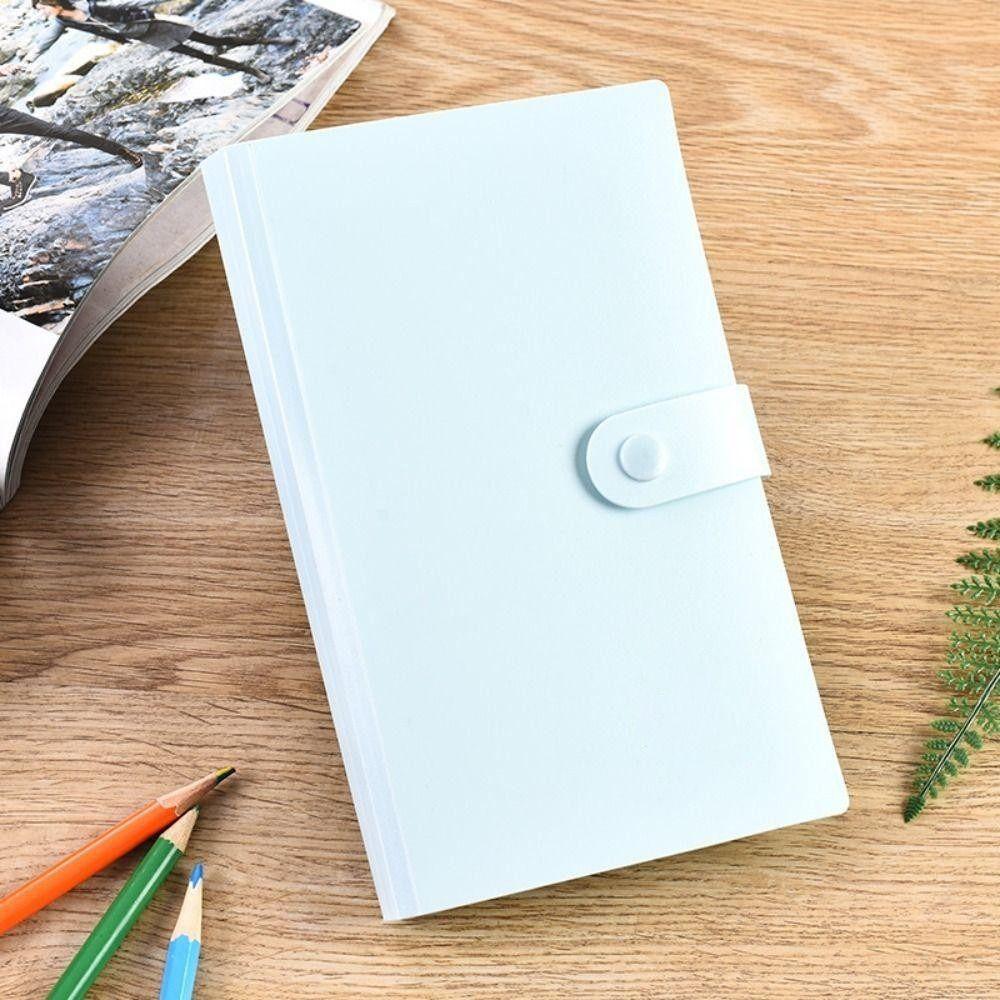 1Pcs Waterproof Money Album Portable Budgeting Planner Book Money Savings Challenges Binder  Fun Way