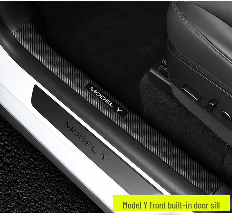 Banda de protecție a pragului Tesla Model 3/Y pentru accesorii modificate