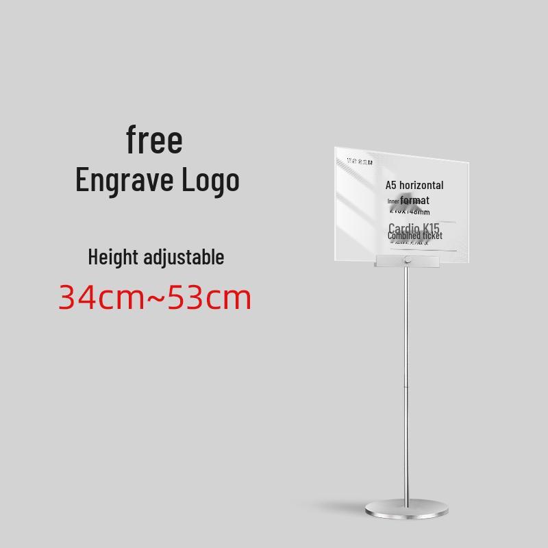 Aluminum Poster Stand for Store Promotions - Manager's Pick for New Arrivals