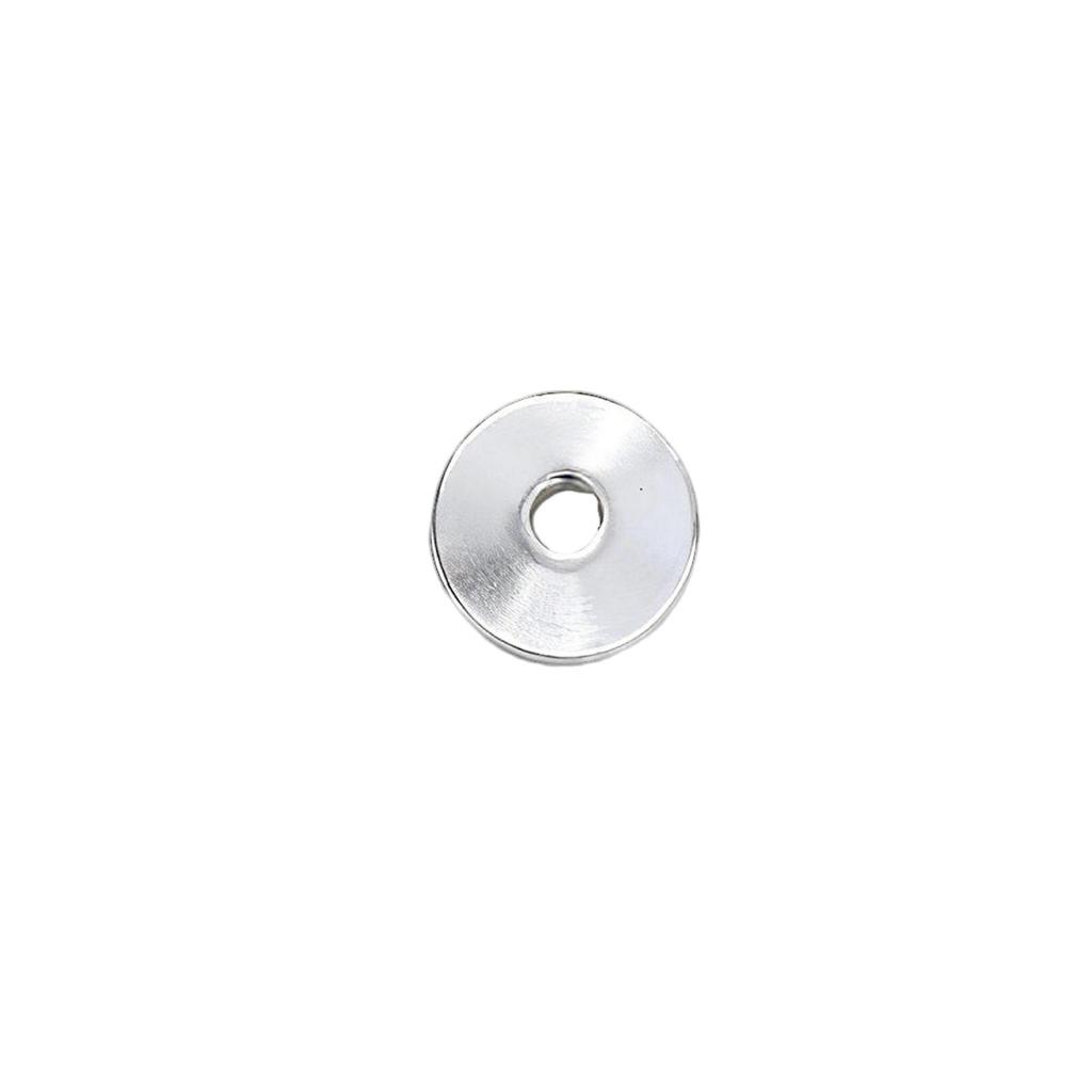 S999 Sterling Silver Round Spacer Beads for DIY Crystal Bracelets & Necklaces