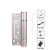 Moderne Aluminiumlegierung 30 KG Roségold Weich Selbstschließend Hydraulische Feder Scharnier Verstellbar 3 Jahre Garantie Glastür Stopper
