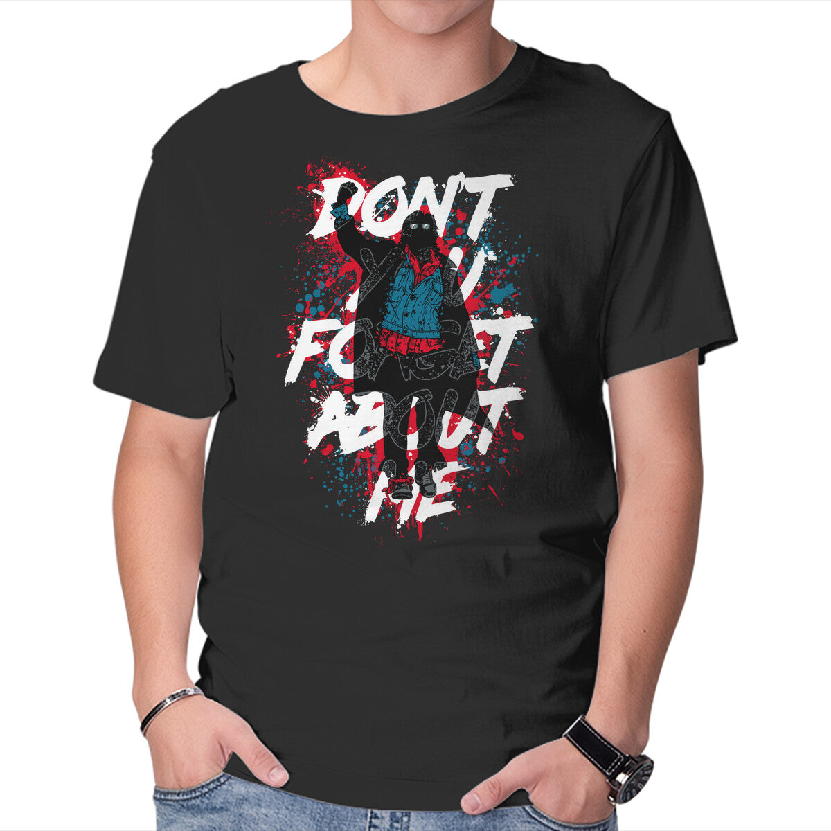Unisex Crew Neck T-Shirt Unforgotten Rebel Graphic Short Sleeve Casual Tee XXXXL