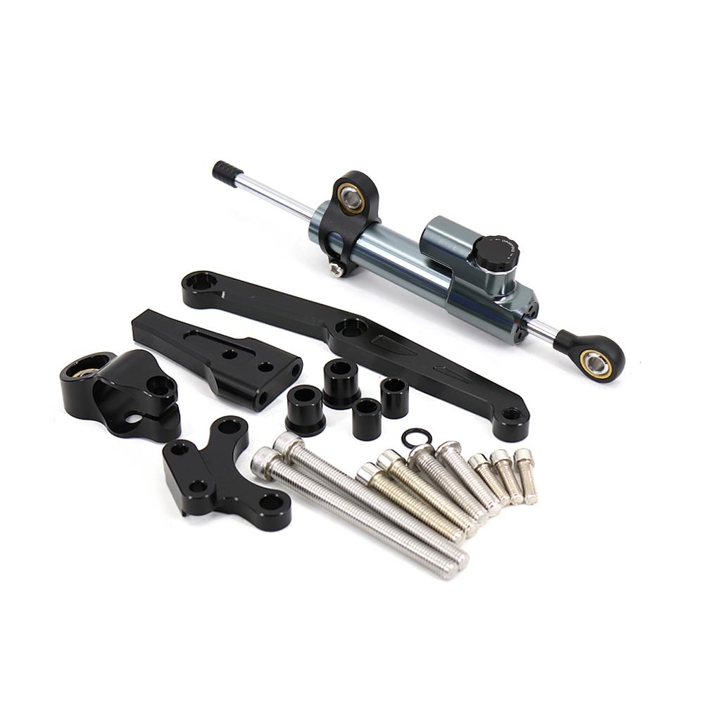 CB650R 2024-2018 Pour Honda CB 650 R CB650 R Aluminium CNC Réglable Moto Amortisseur Stabilisateur de Direction Kit de Fixation de Support