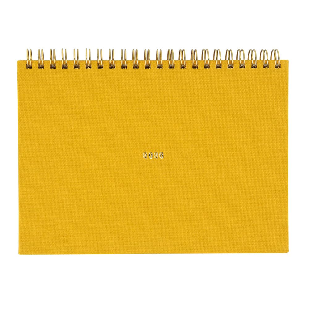 

LaboClip 2026 A5 Monthly Sketch Canvas Marigold Planner (2612T01-MG) (Starts December 2025)