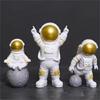 3pcs/set Astronaut Model Nordic Style Car Decorations Figure Statue Spaceman Desktop Decor Kids Birthday Gifts Home Decoration