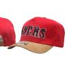 New American Football Hip-Hop Baseball Cap, Adjustable Vintage Curved Brim Hat, Unisex Duckbill Cap