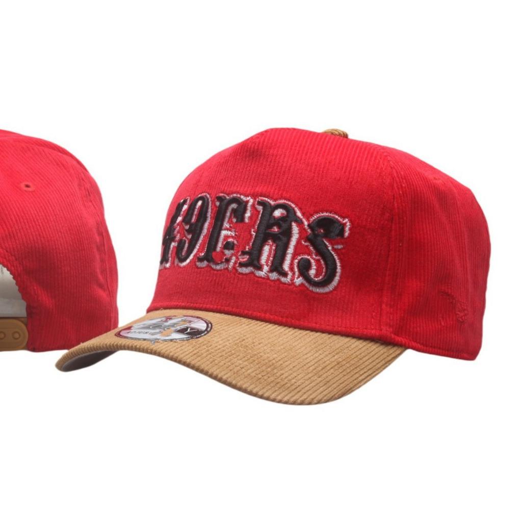 New American Football Hip-Hop Baseball Cap, Adjustable Vintage Curved Brim Hat, Unisex Duckbill Cap