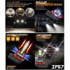 LED Headlight Bulbs For Yamaha YZF Zuma Vino Majesty Royal Road V Star Stryker Virago TMAX C3 WR250 TTR250 VMAX FZ1 Phazer