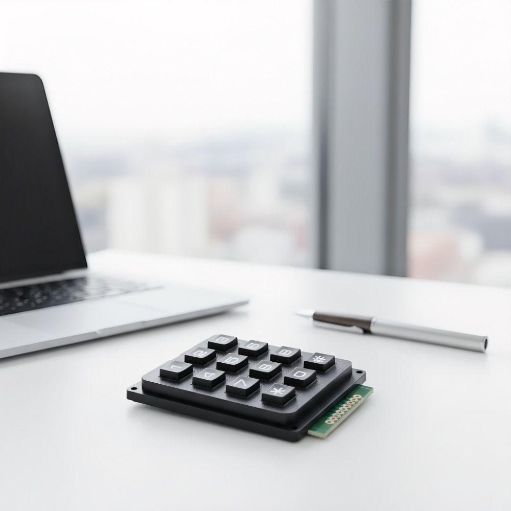 Push Buttons External Keypad 3x4 Matrix Array Switch Practical Number Pad  DIY Electronics